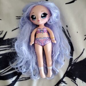 Lavender Hair Fashion Doll